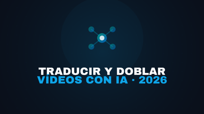 Cómo traducir y doblar vídeos con IA en 2026 (guía práctica)