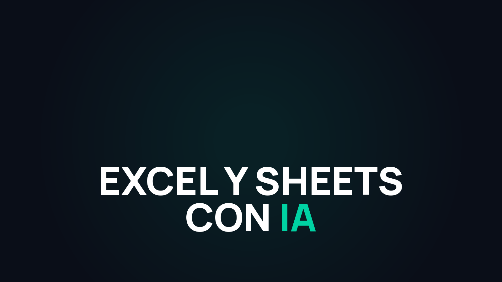 Cómo usar IA en Excel y Google Sheets en 2026 (guía práctica)