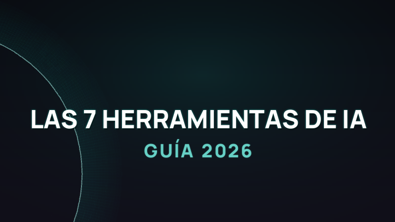Las 7 herramientas de IA más infravaloradas en 2026 (que deberías conocer)