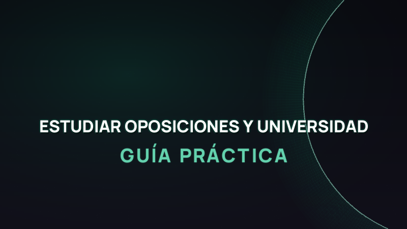 Las mejores IA para estudiar oposiciones y universidad en 2026: guía práctica