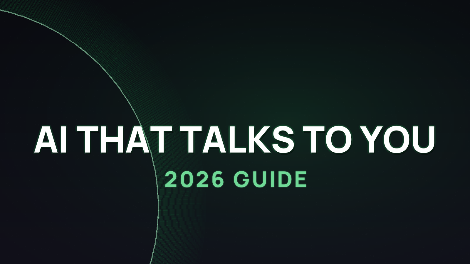 AI That Talks to You: Best Options 2026