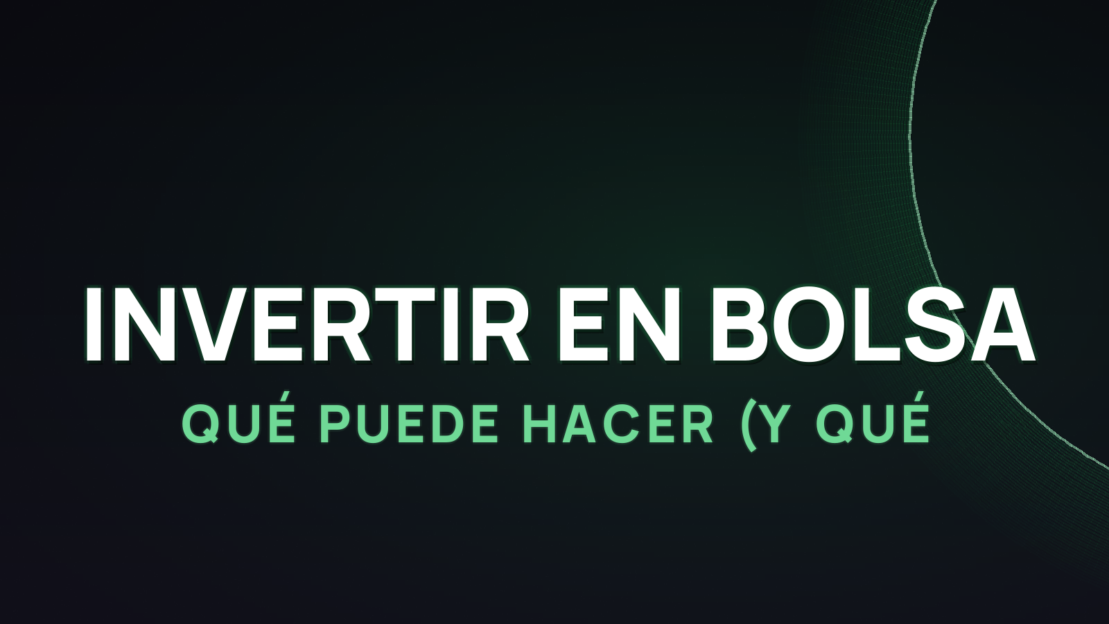 IA para Invertir en Bolsa: Qué Puede Hacer (y Qué No)