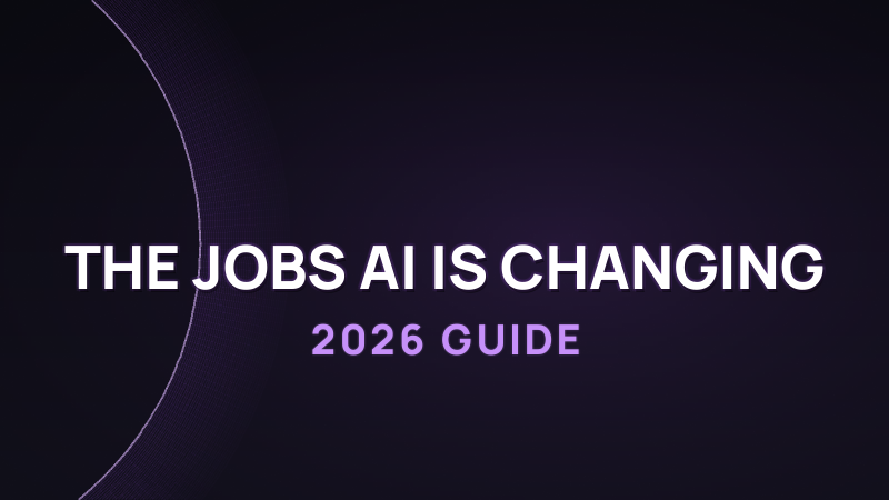 The Jobs AI Is Changing in 2026 (and How to Adapt)