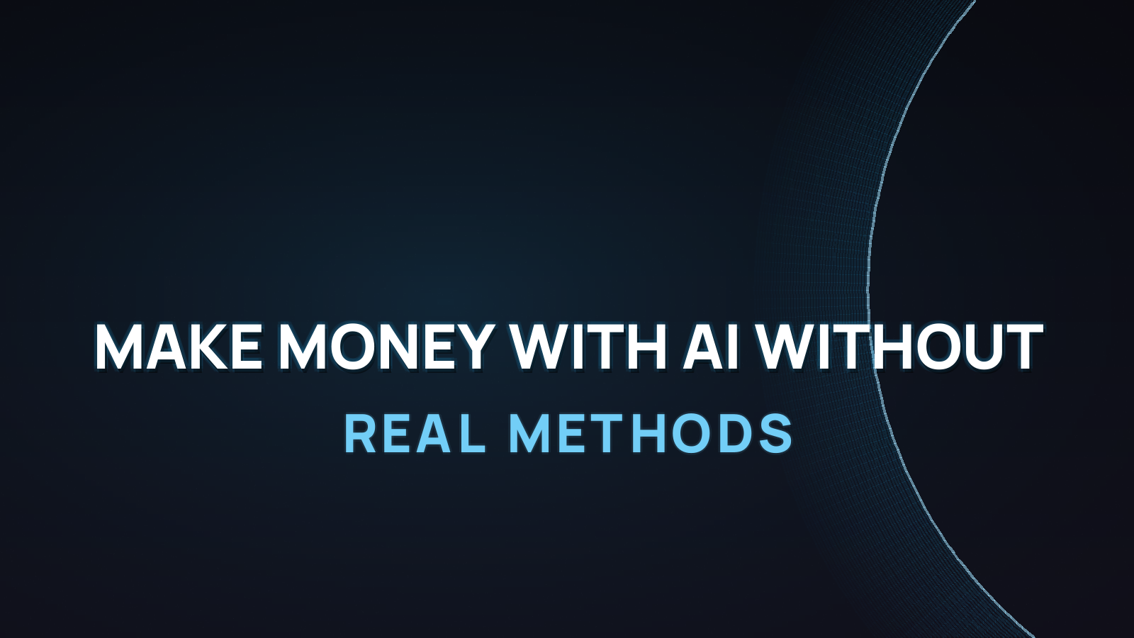 How to Make Money with AI Without Investing: Real Methods 2026