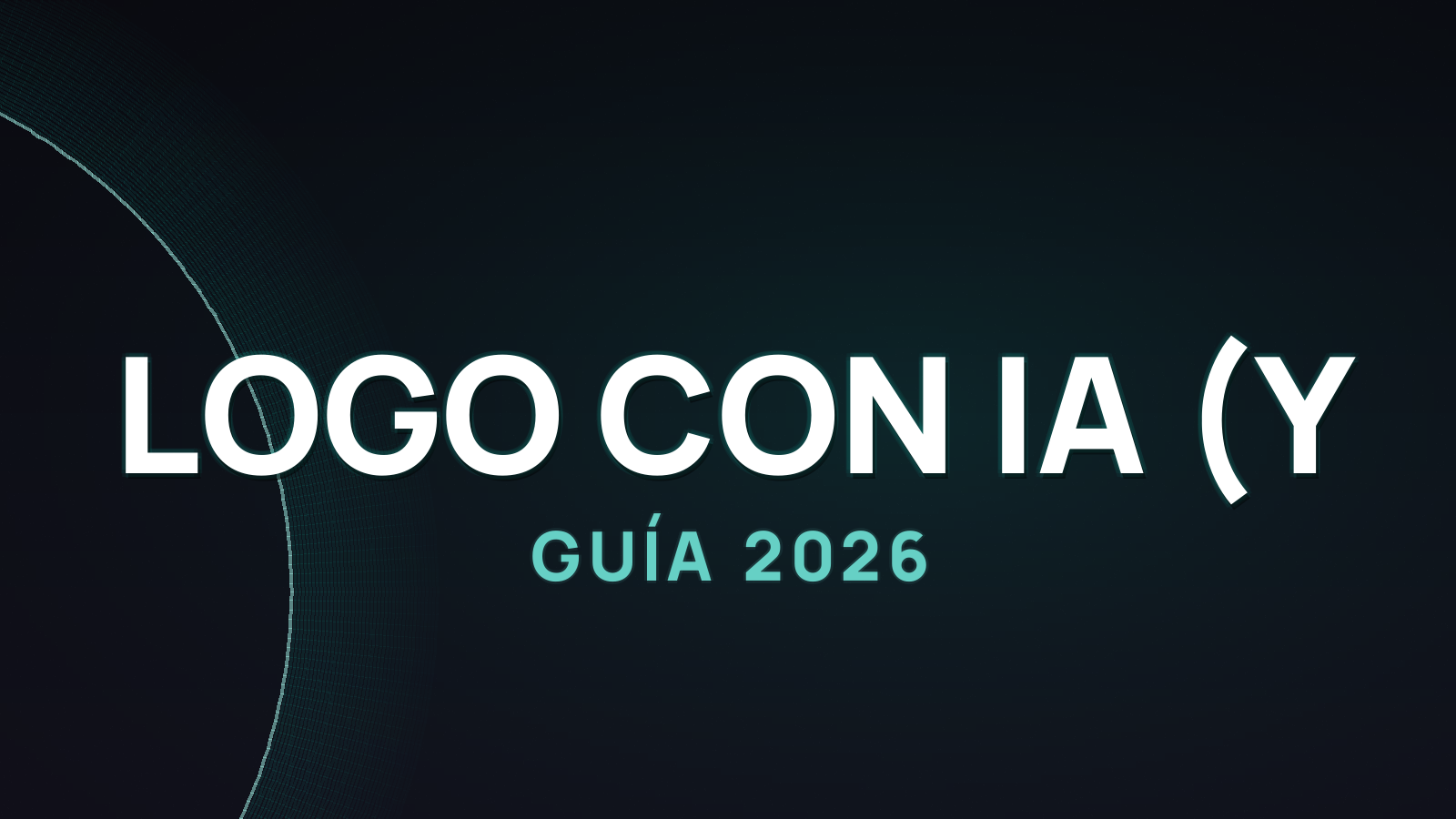 Cómo crear un logo con IA en 2026 (y el aviso legal que nadie cuenta)