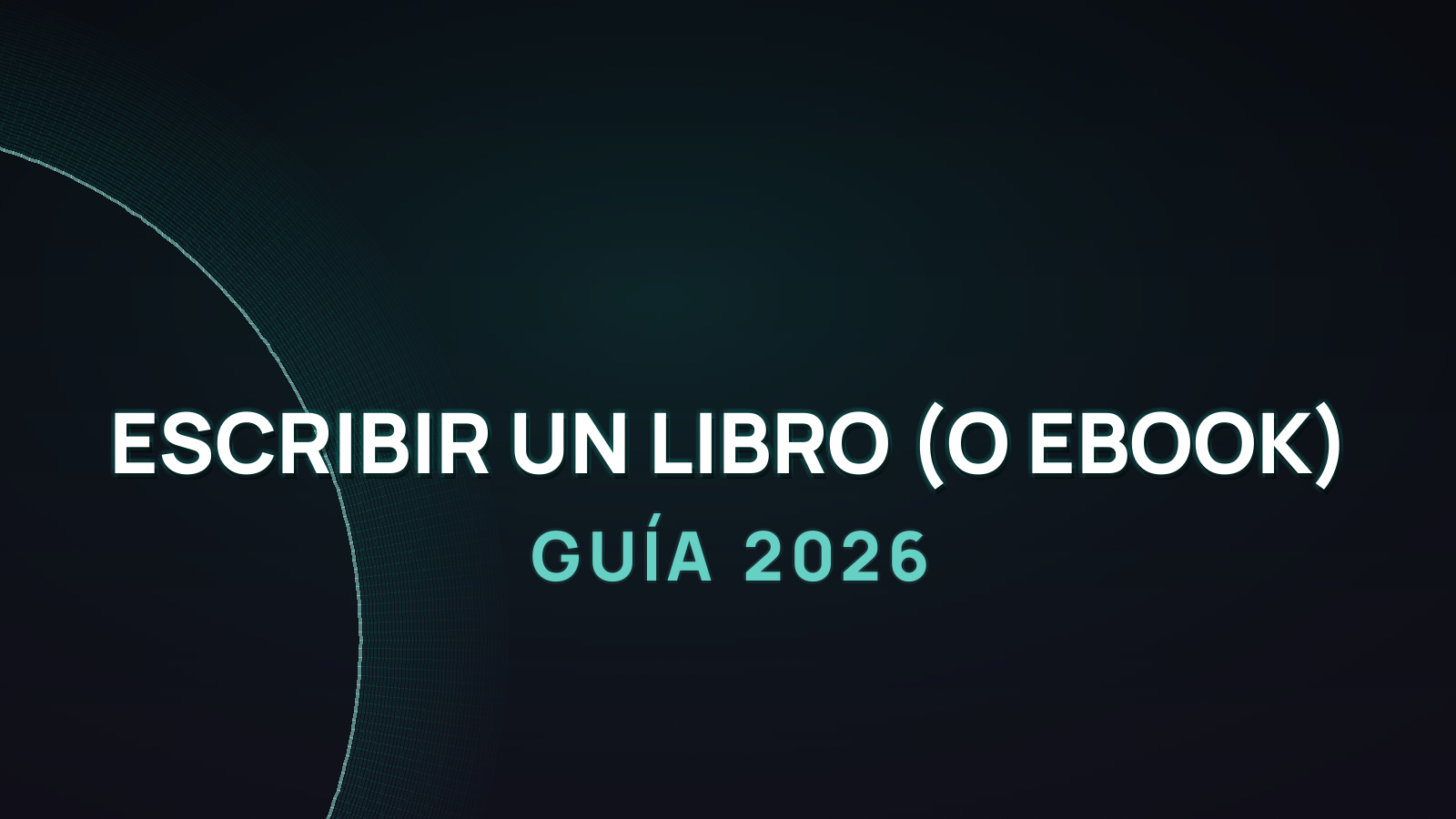 Cómo escribir un libro (o ebook) con IA en 2026, paso a paso