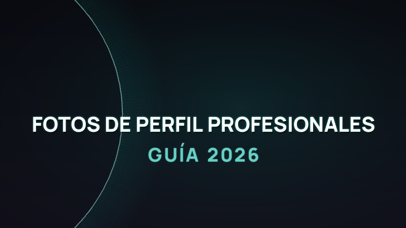 Fotos de perfil profesionales con IA (headshots) en 2026