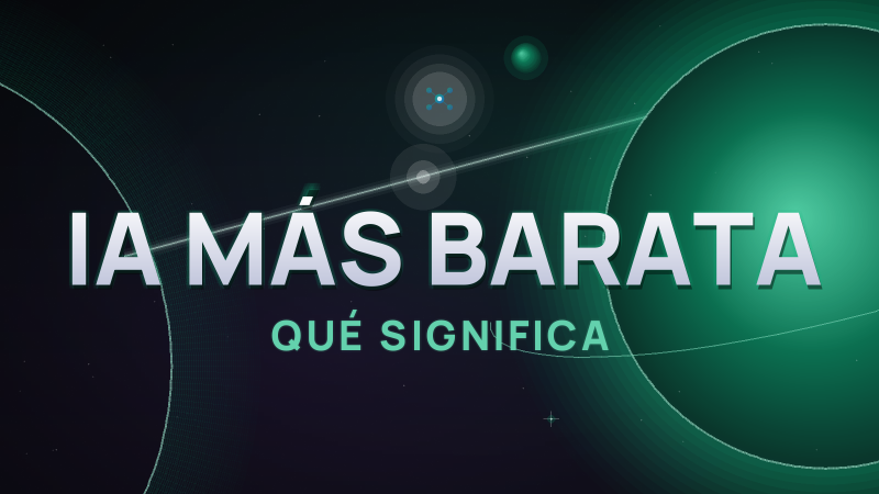 Por qué la IA es cada vez más barata en 2026 (y qué significa para ti)
