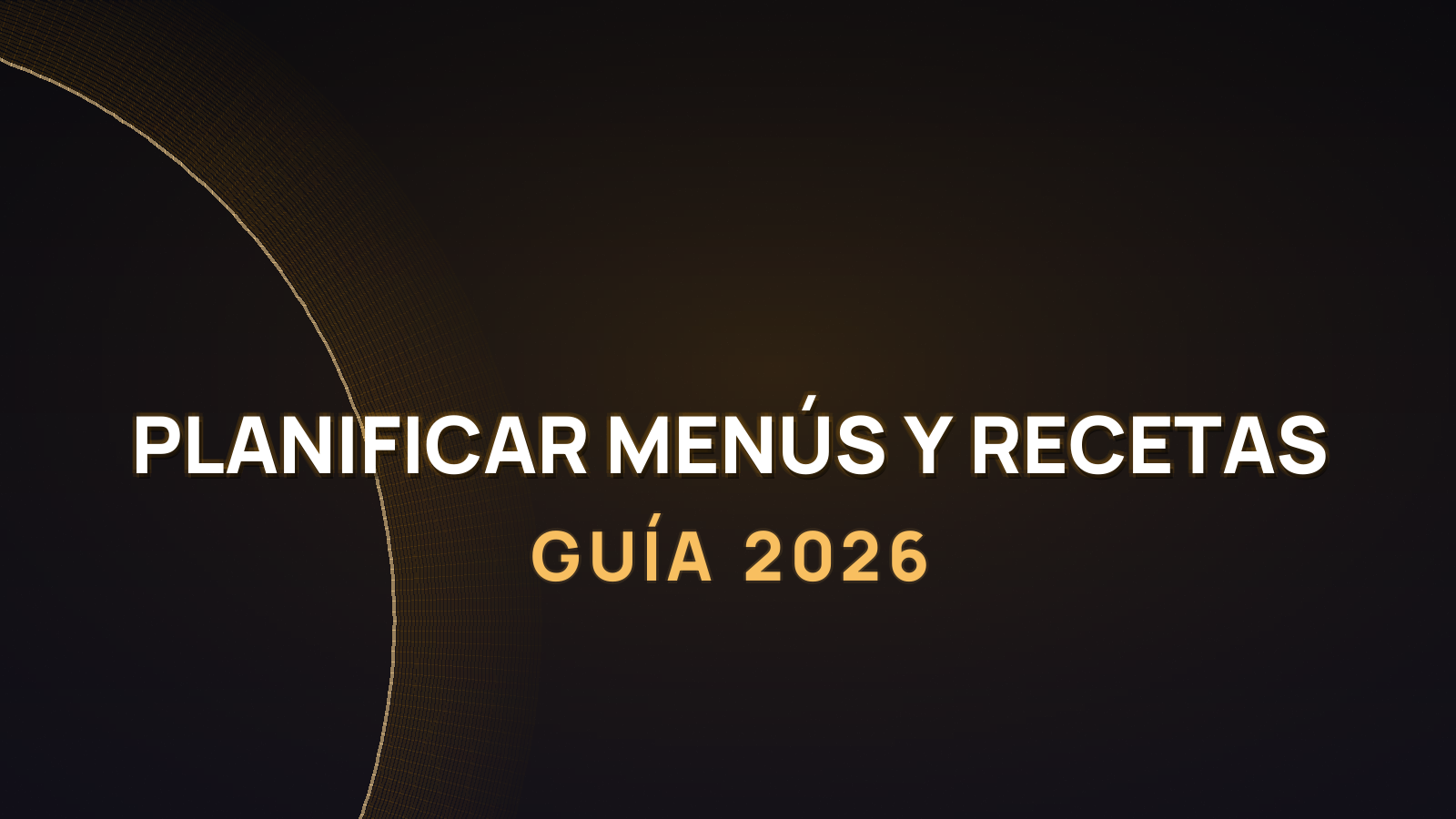 Cómo usar la IA para planificar menús y recetas (guía 2026)