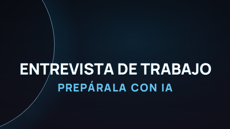 Cómo preparar una entrevista de trabajo con IA (2026)