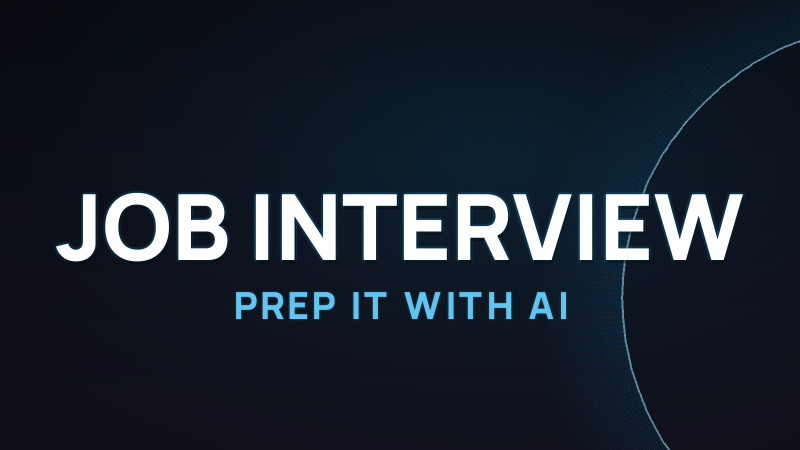 How to Prepare for a Job Interview with AI (2026)