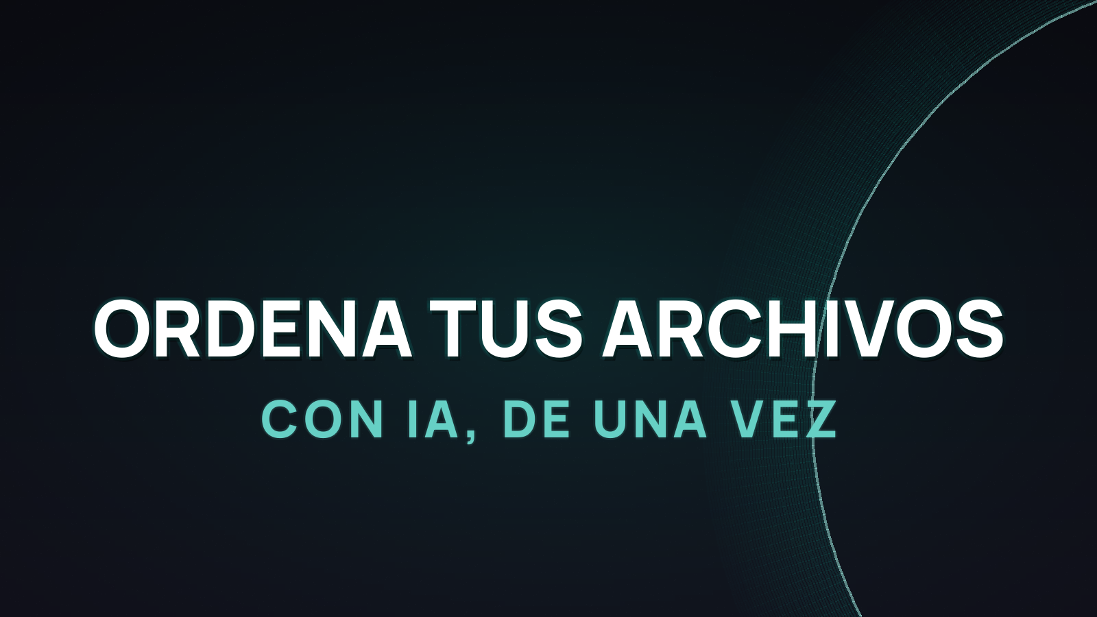 Cómo organizar tus archivos con IA (y que dure)