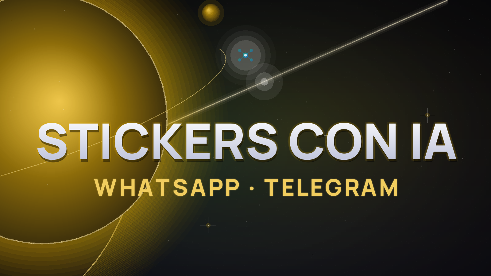 Crear stickers con IA para WhatsApp y Telegram (tu cara, tu mascota)