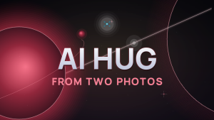 AI Hug: Create the Photo (or Video) of a Hug from Two Pictures