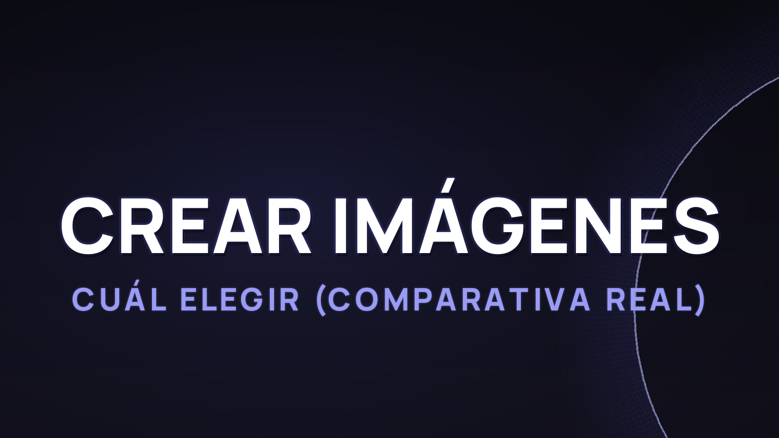 Las mejores IA para crear imágenes en 2026: cuál elegir (comparativa real)
