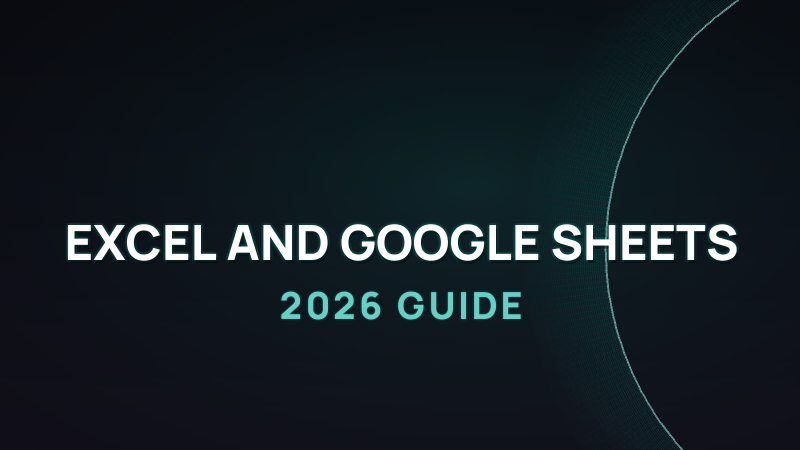 How to use AI in Excel and Google Sheets in 2026 (practical guide)
