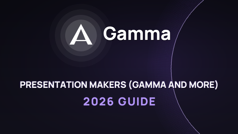 Best AI presentation makers in 2026 (Gamma and more)