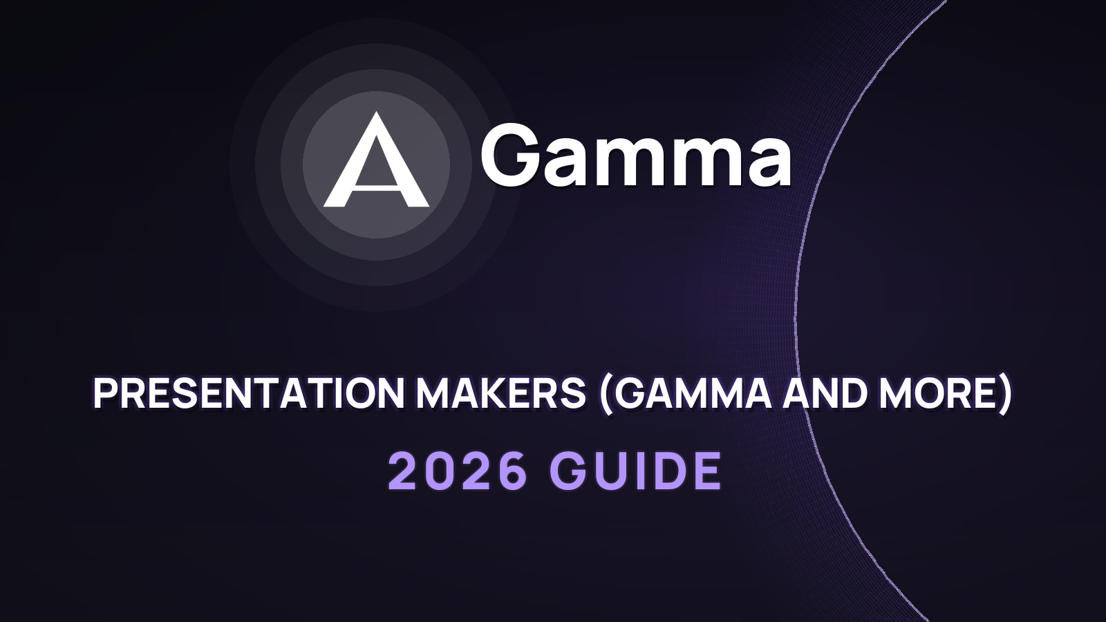 Best AI presentation makers in 2026 (Gamma and more)