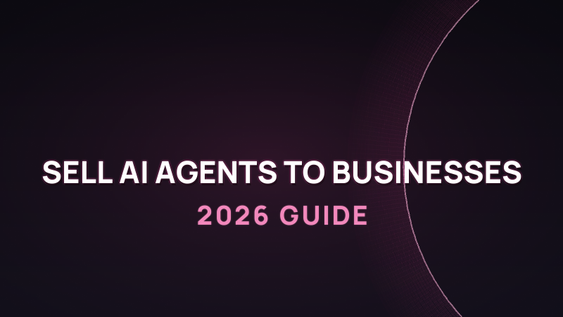 How to sell AI agents to businesses in 2026 (real prices)