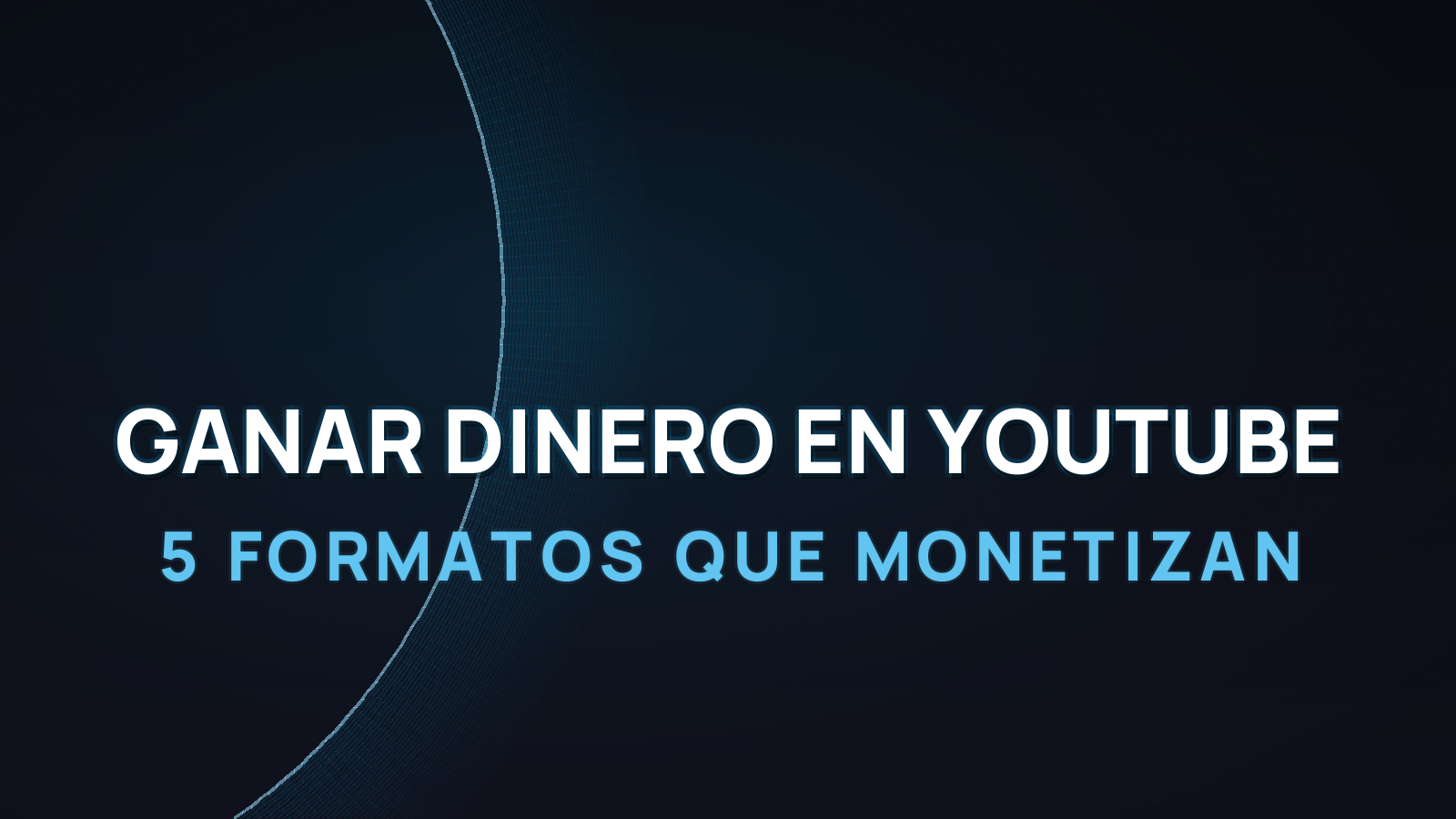 Cómo ganar dinero en YouTube con IA en 2026: 5 formatos que monetizan