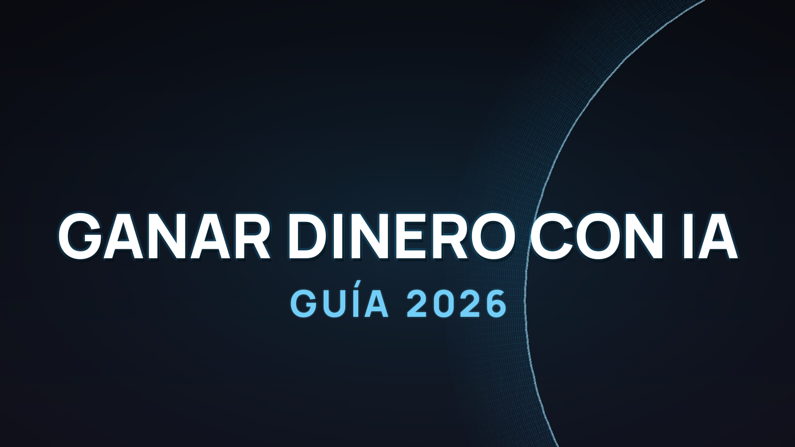 Cómo ganar dinero con IA sin saber programar en 2026 (no-code)