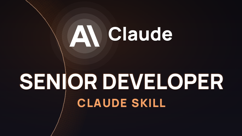 Senior Developer Skill