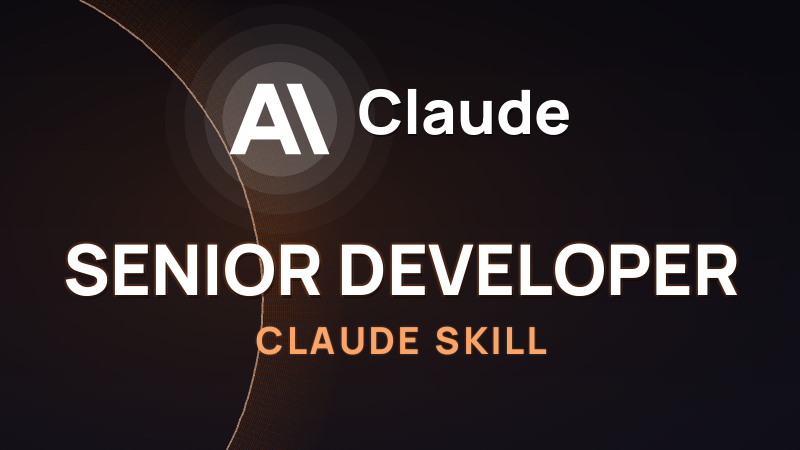 Senior Developer Skill