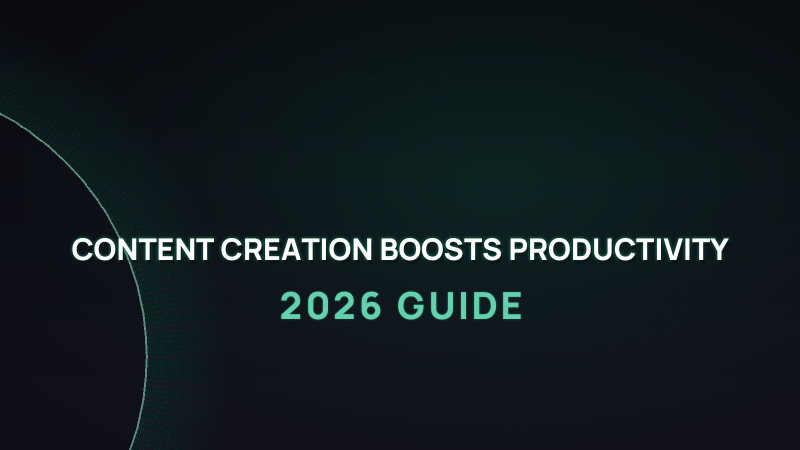 AI for Content Creation Boosts Productivity