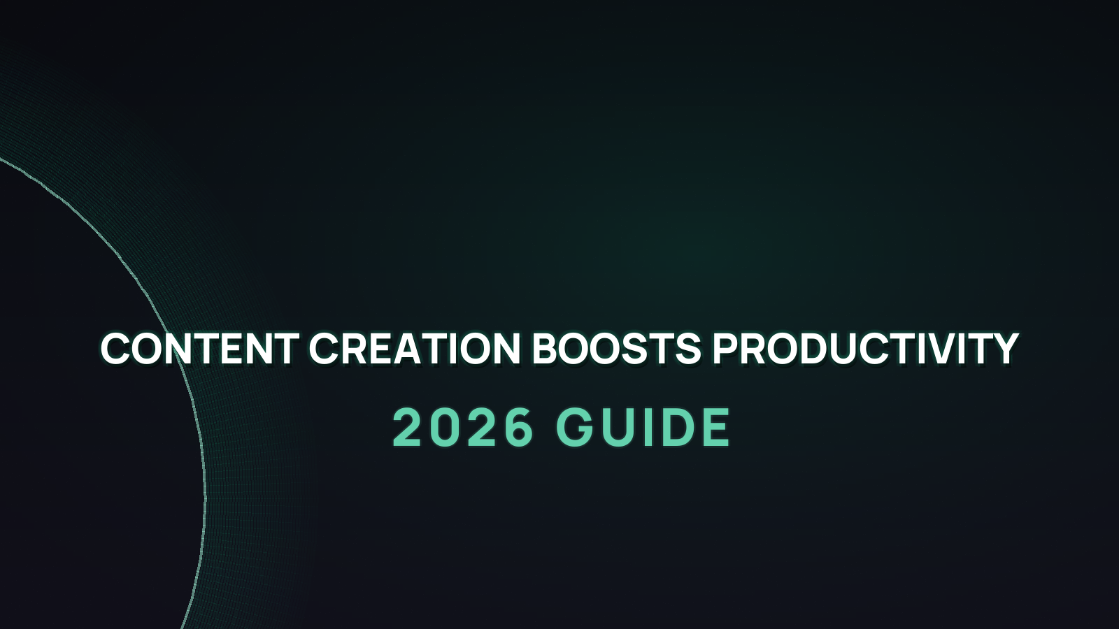 AI for Content Creation Boosts Productivity